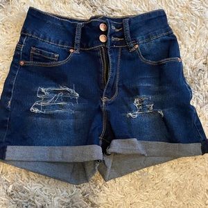 Womens jean shorts
